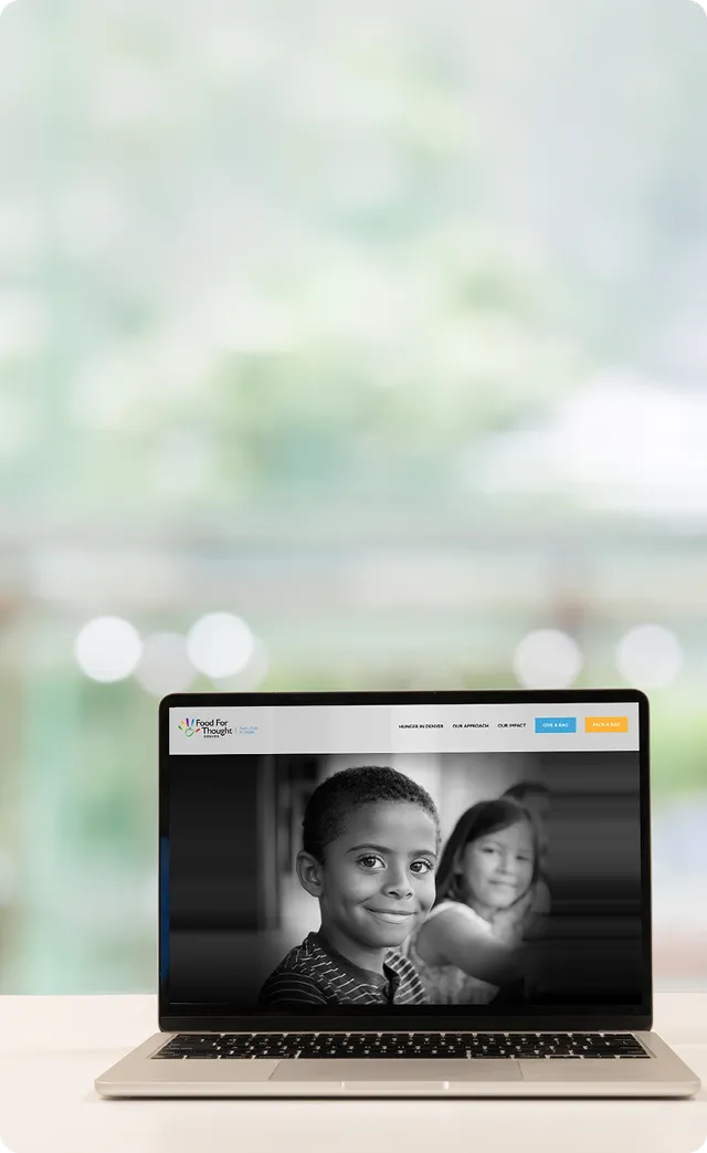 A laptop mockup of Glenn Joseph Styling new website